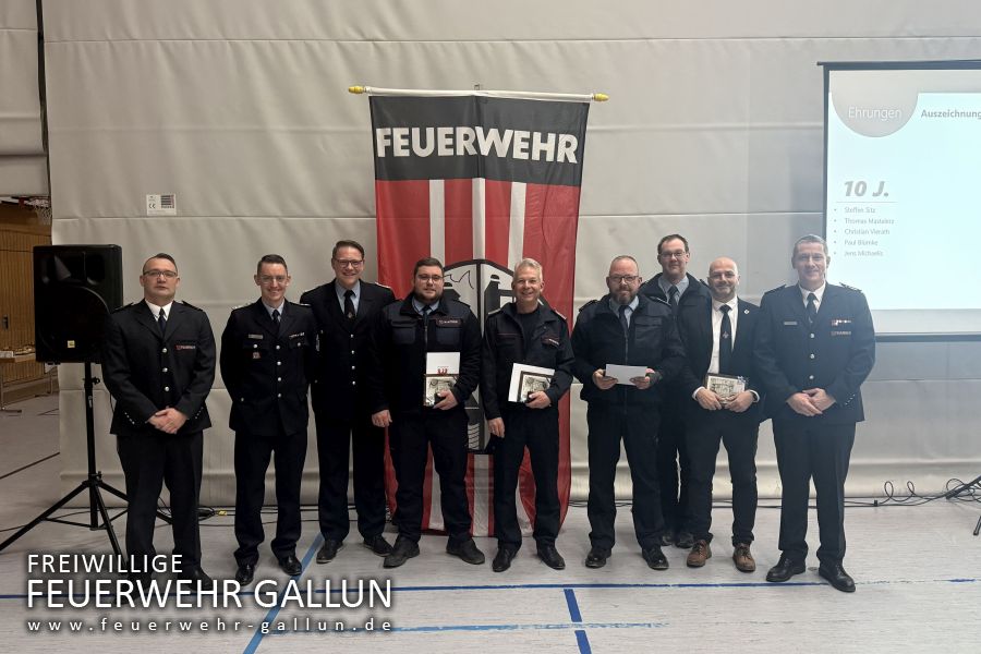 Jahreshauptversammlung der FF Stadt Mittenwalde